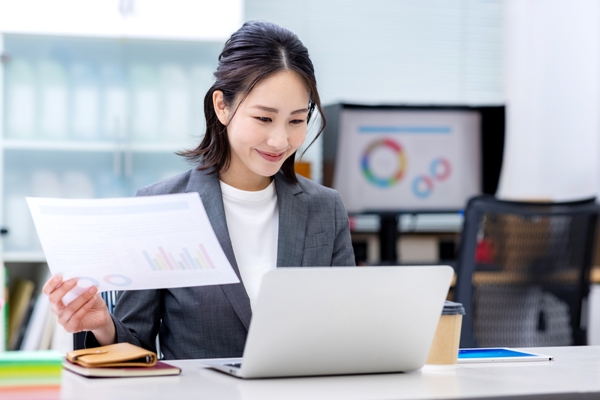 東金市への派遣実績:事務系